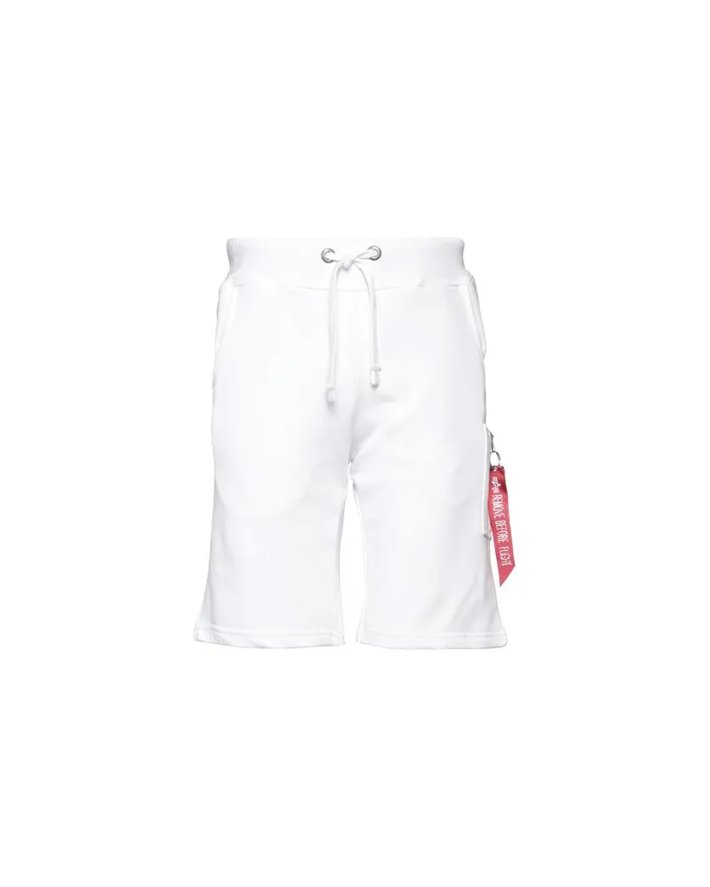 Alpha Industries HOSEN & RÖCKE - Shorts & Bermudashortsauf YOOX.COM Weiß
