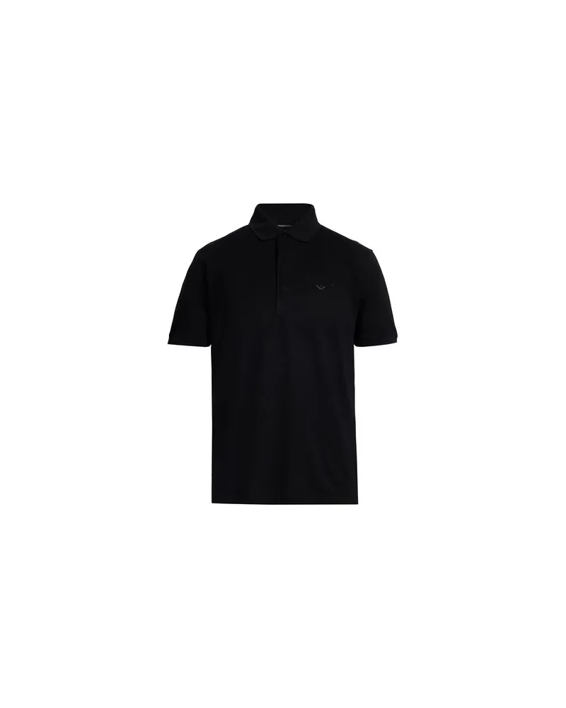 Emporio Armani TOPS - Poloshirtsauf YOOX.COM Schwarz