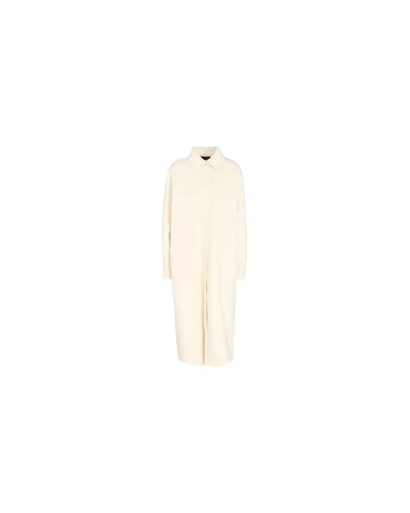 Paltò JACKEN & MÄNTEL - Mäntelauf YOOX.COM Elfenbein
