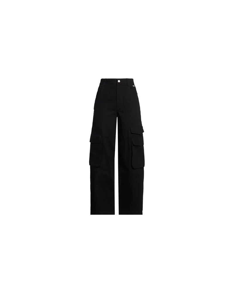 GCDS HOSEN & RÖCKE - Hosenauf YOOX.COM Schwarz