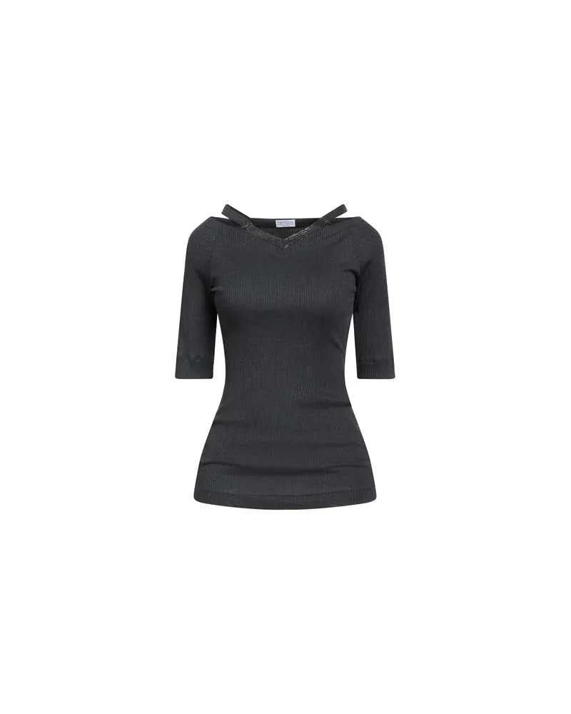 Brunello Cucinelli TOPS - Topsauf YOOX.COM Braungrau