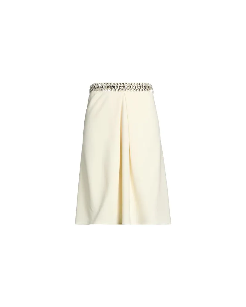 Isabelle Blanche HOSEN & RÖCKE - Midi-Röckeauf YOOX.COM Cremeweiß