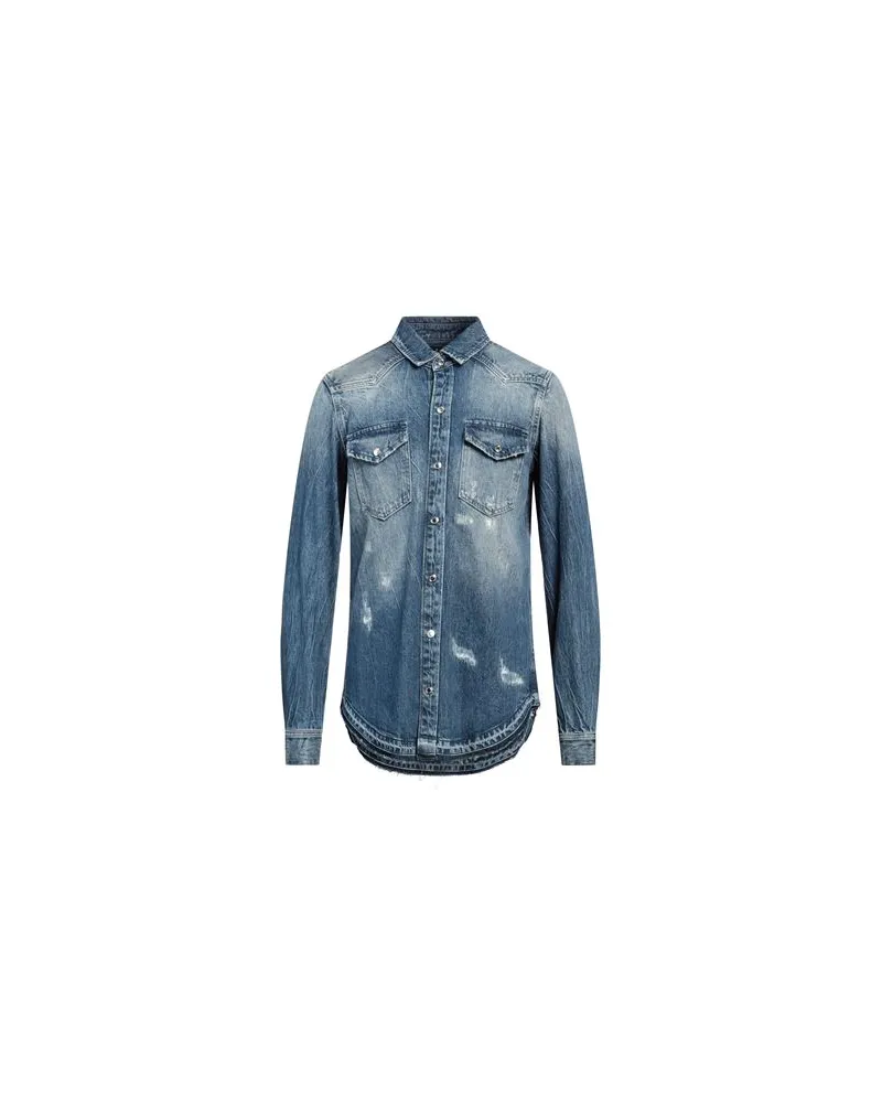Marcelo Burlon | County of Milan TOPS - Jeanshemdenauf YOOX.COM Blau