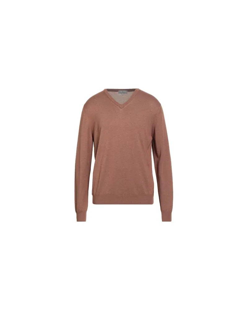 Canali STRICKWAREN - Pulloverauf YOOX.COM Braun