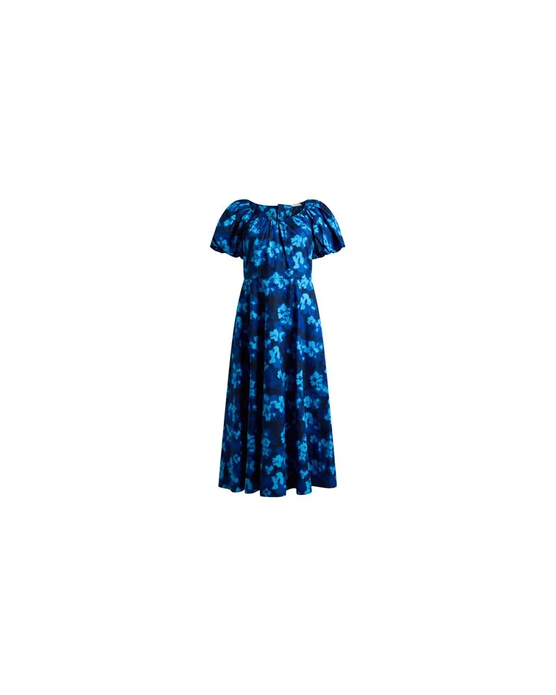 Ulla Johnson KLEIDER - Midi-Kleiderauf YOOX.COM Azurblau