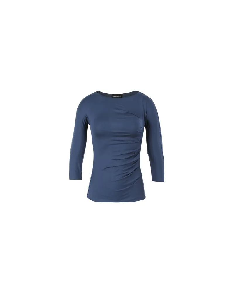 Emporio Armani TOPS - T-shirtsauf YOOX.COM Blau