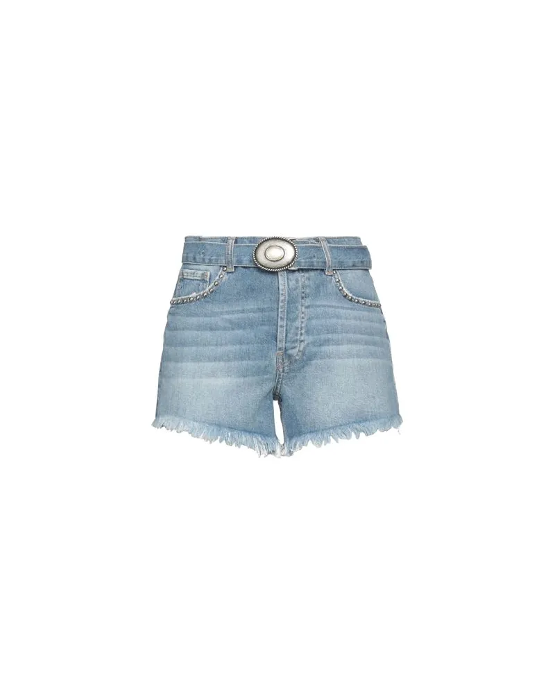 Liu Jo HOSEN & RÖCKE - Jeansshortsauf YOOX.COM Blau