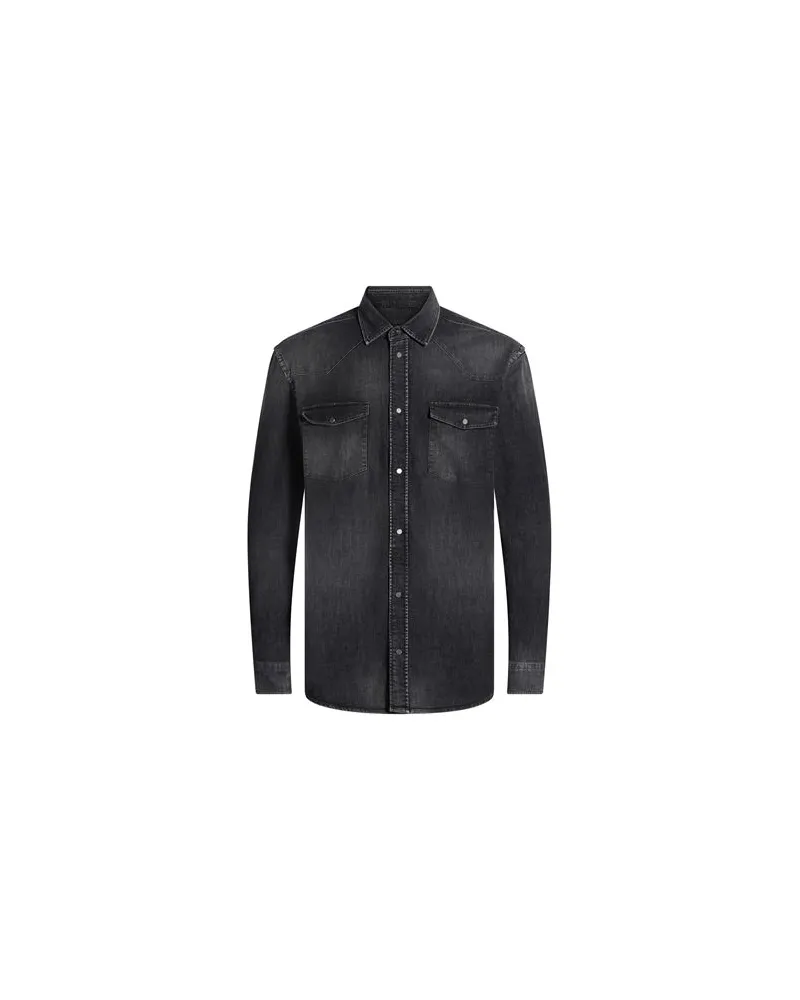 Dondup TOPS - Jeanshemdenauf YOOX.COM Braungrau