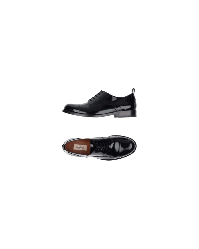 Valentino Garavani SCHUHE - Schnürschuheauf YOOX.COM Schwarz