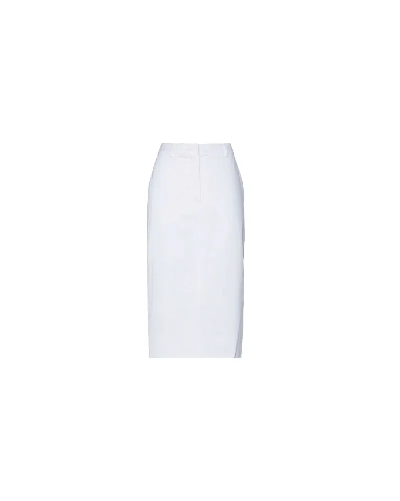 SPORTMAX HOSEN & RÖCKE - Midi-Röckeauf YOOX.COM Weiß