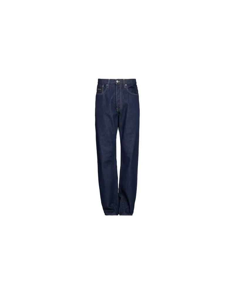 ENTERPRISE JAPAN HOSEN & RÖCKE - Jeanshosenauf YOOX.COM Blau