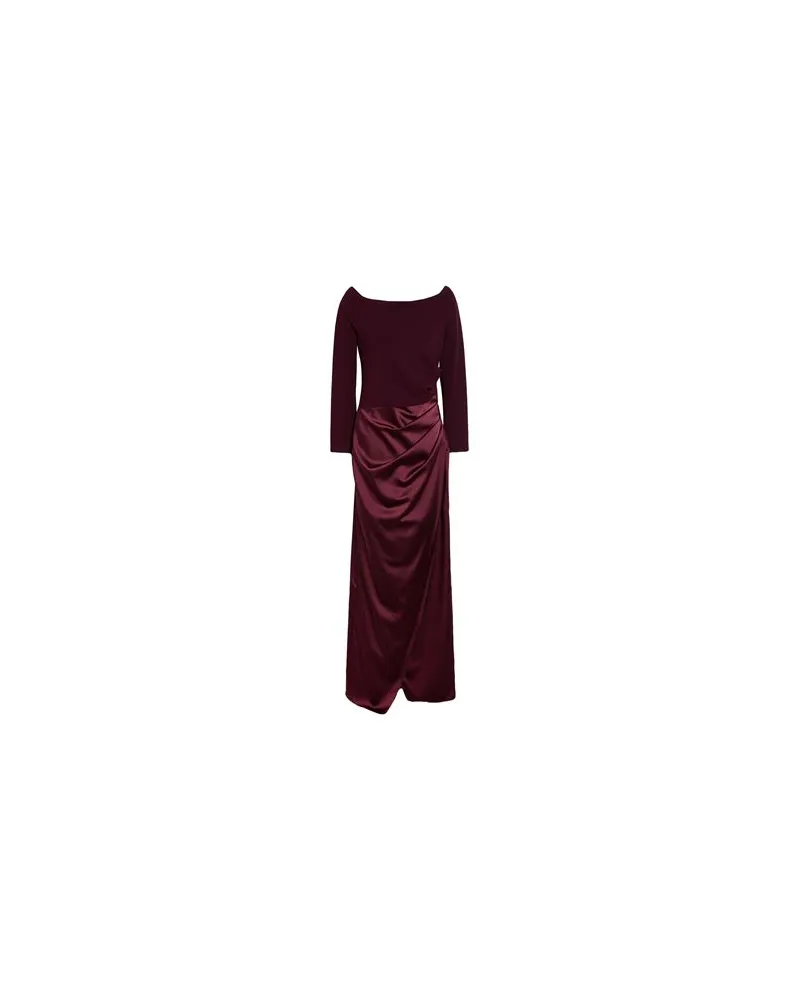 Rinascimento KLEIDER - Maxi-Kleiderauf YOOX.COM Bordeaux