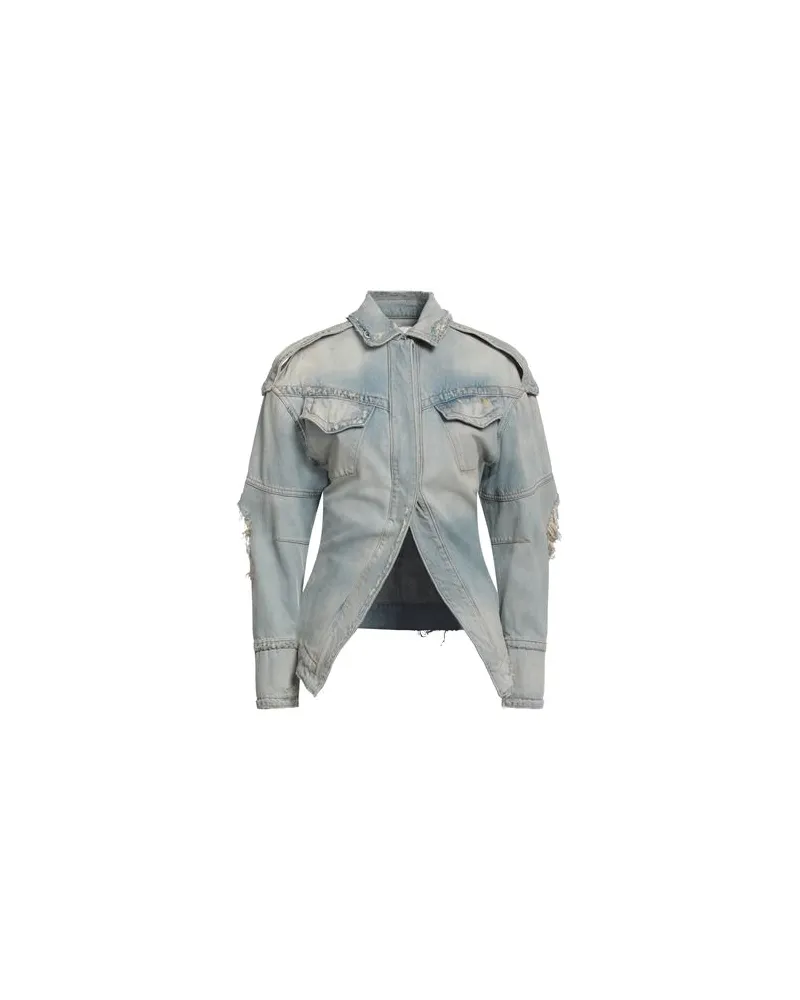 ATTICO JACKEN & MÄNTEL - Jeansjacken/Mäntelauf YOOX.COM Blau
