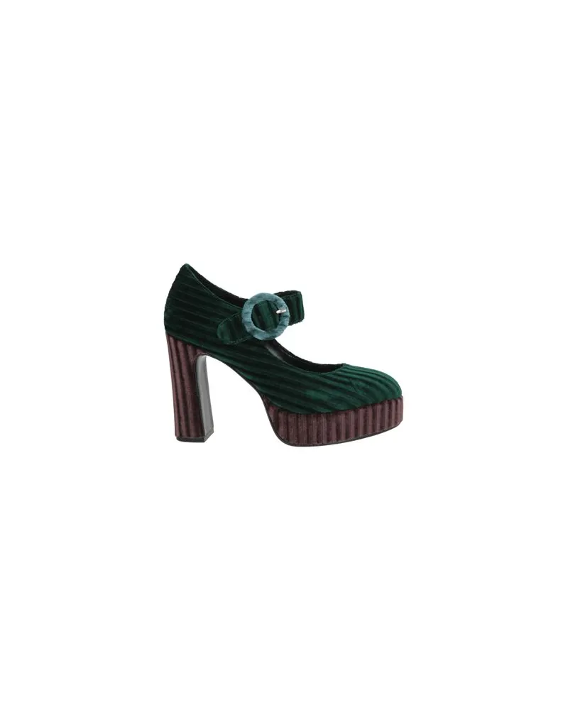 Luciano Barachini SCHUHE - Pumpsauf YOOX.COM Smaragdgrün