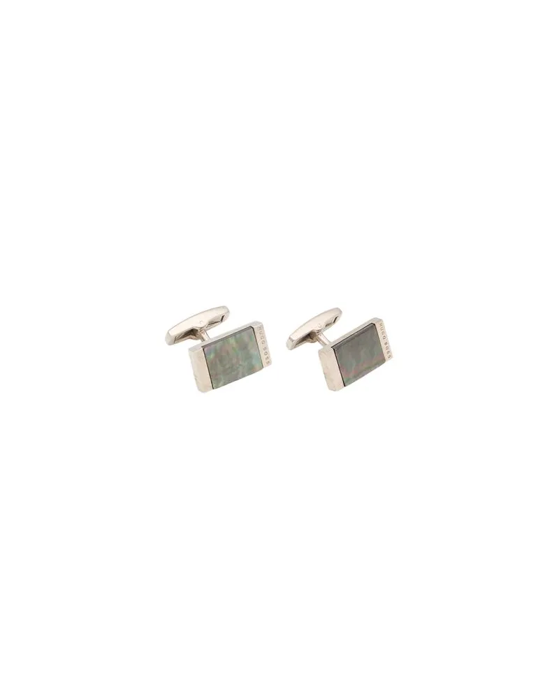 HUGO BOSS SCHMUCK und UHREN - Manschettenknöpfeauf YOOX.COM Grau
