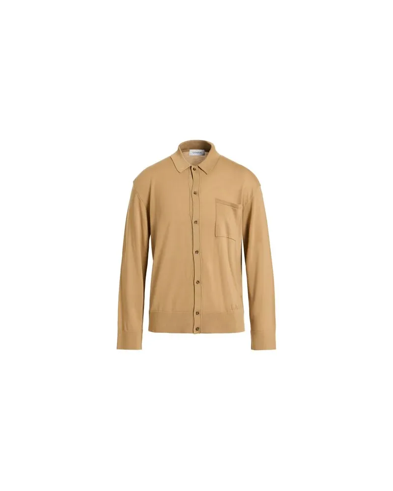Laneus STRICKWAREN - Strickjackenauf YOOX.COM Kamel