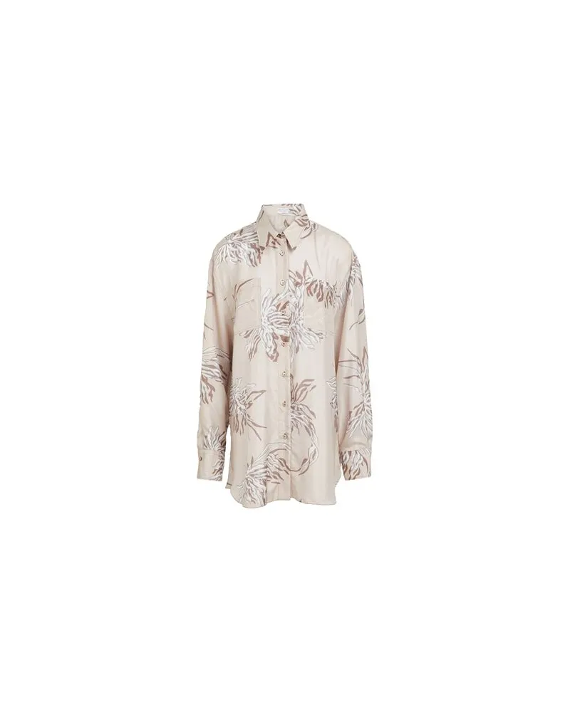 Brunello Cucinelli TOPS - Hemdenauf YOOX.COM Beige