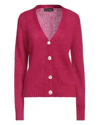 Vanessa Scott Strickjacke Fuchsia