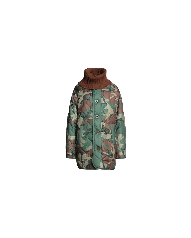 Semicouture JACKEN & MÄNTEL - Pufferjacken & Daunenjackenauf YOOX.COM Militärgrün