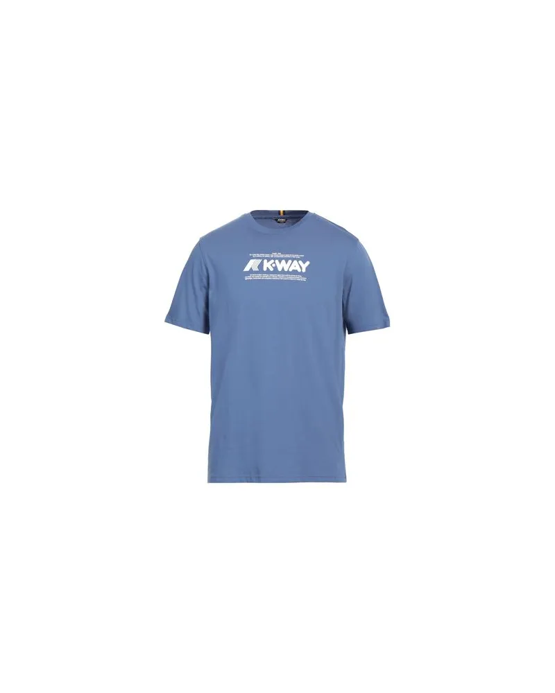 K-Way TOPS - T-shirtsauf YOOX.COM Taubenblau