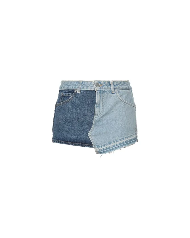 RED Valentino HOSEN & RÖCKE - Jeansshortsauf YOOX.COM Blau