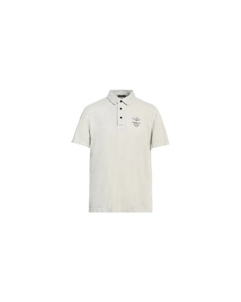Aeronautica Militare TOPS - Poloshirtsauf YOOX.COM Hellgrau