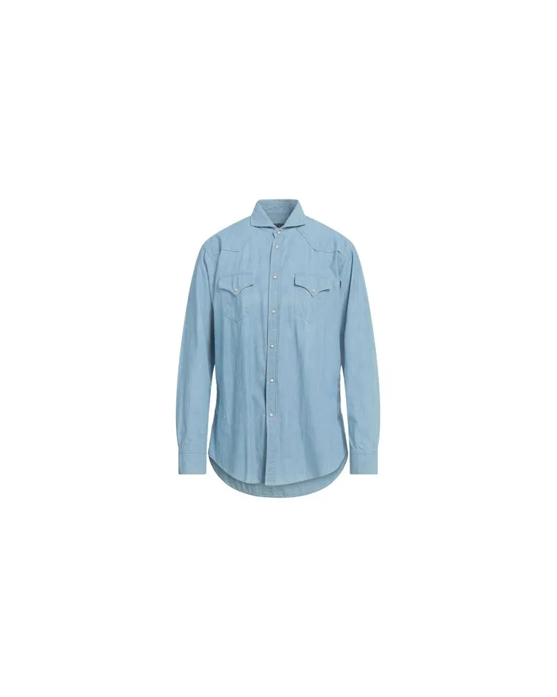 Brian Dales TOPS - Jeanshemdenauf YOOX.COM Blau