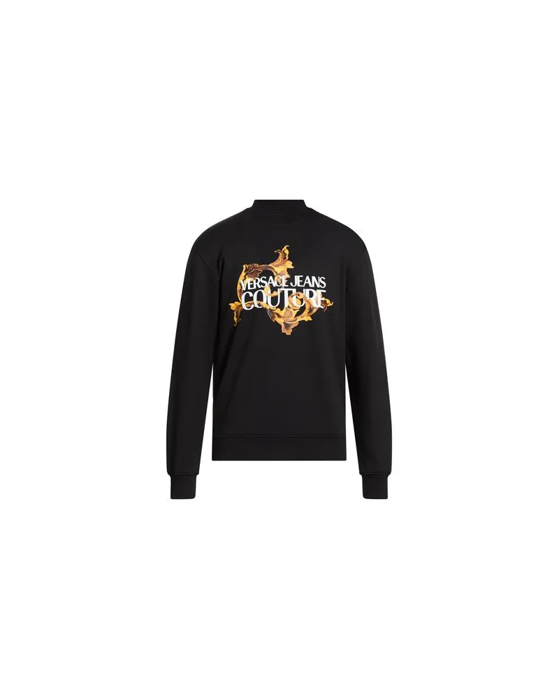 Versace Jeans TOPS - Sweatshirtsauf YOOX.COM Schwarz