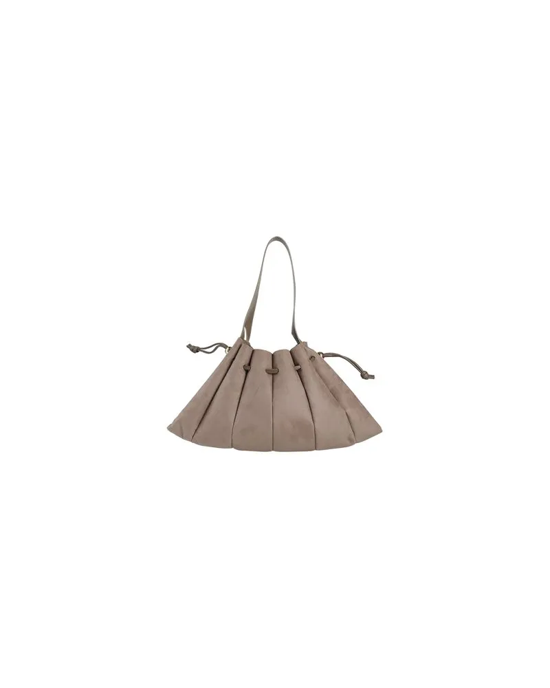 THEMOIRÈ TASCHEN - Schultertaschenauf YOOX.COM Maulwurfsgrau