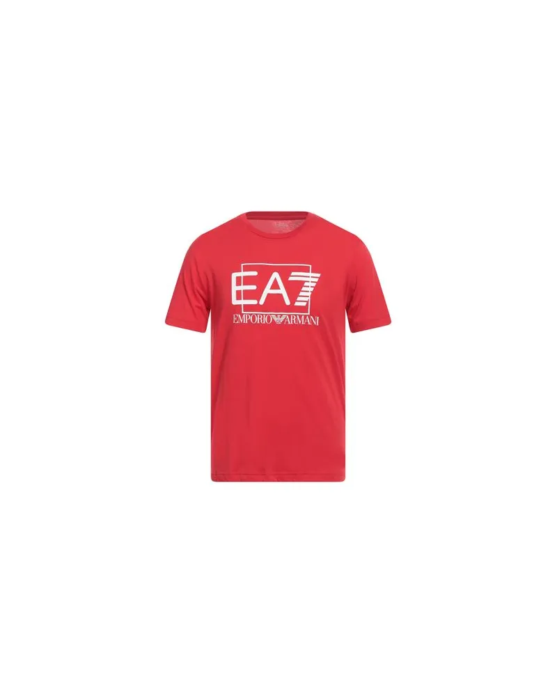 EA7 TOPS - T-shirtsauf YOOX.COM Rot