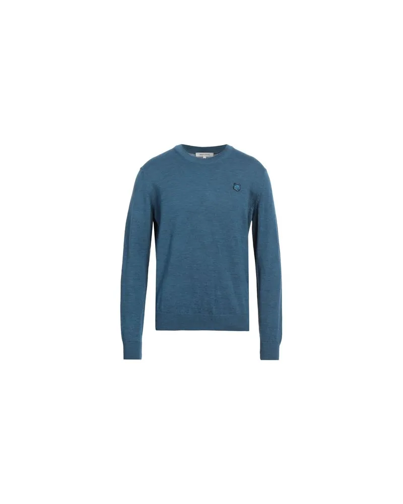 Kitsuné STRICKWAREN - Pulloverauf YOOX.COM Taubenblau