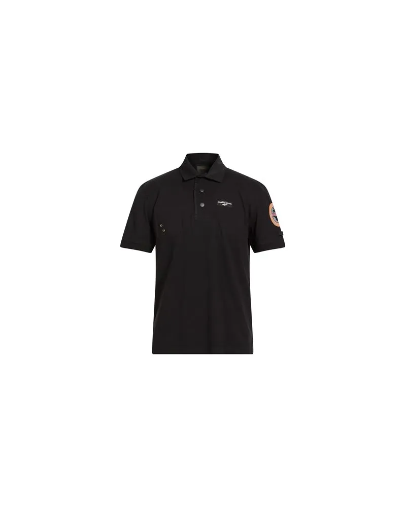 Aeronautica Militare TOPS - Poloshirtsauf YOOX.COM Schwarz