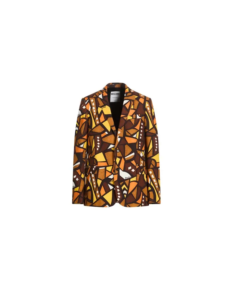 Moschino ANZÜGE und CO-ORDS - Blazersauf YOOX.COM Schokobraun