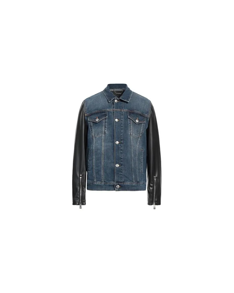 John Richmond JACKEN & MÄNTEL - Jeansjacken/Mäntelauf YOOX.COM Blau