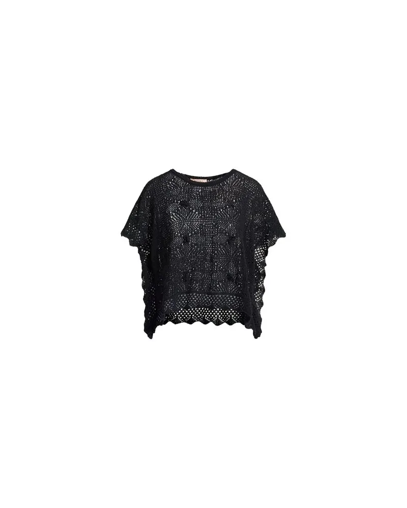 Twin-Set STRICKWAREN - Pulloverauf YOOX.COM Schwarz