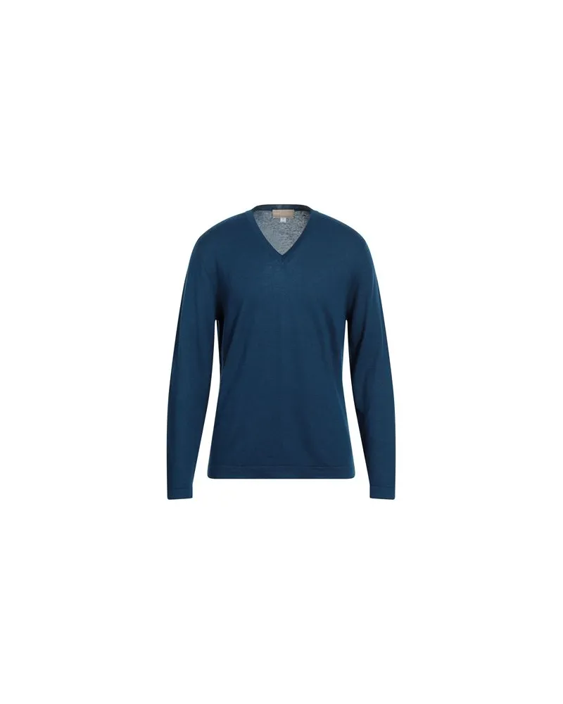 120% Lino STRICKWAREN - Pulloverauf YOOX.COM Marineblau