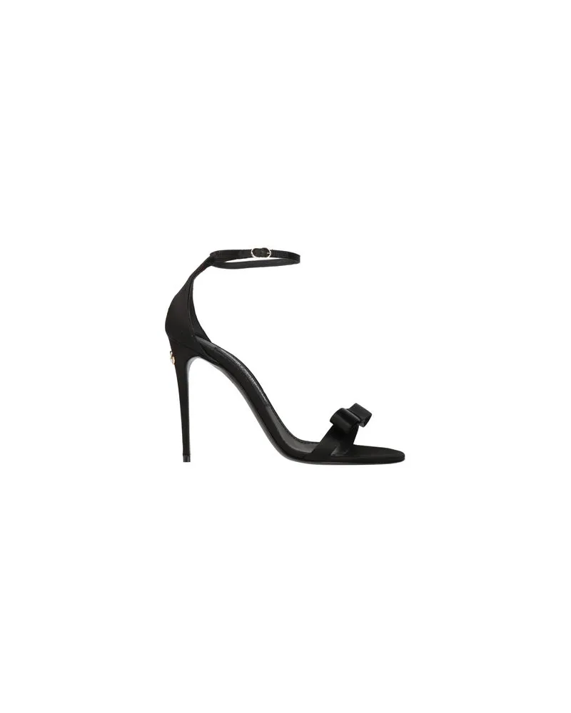 Dolce & Gabbana SCHUHE - Sandalenauf YOOX.COM Schwarz