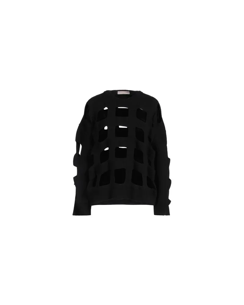 Valentino Garavani STRICKWAREN - Pulloverauf YOOX.COM Schwarz