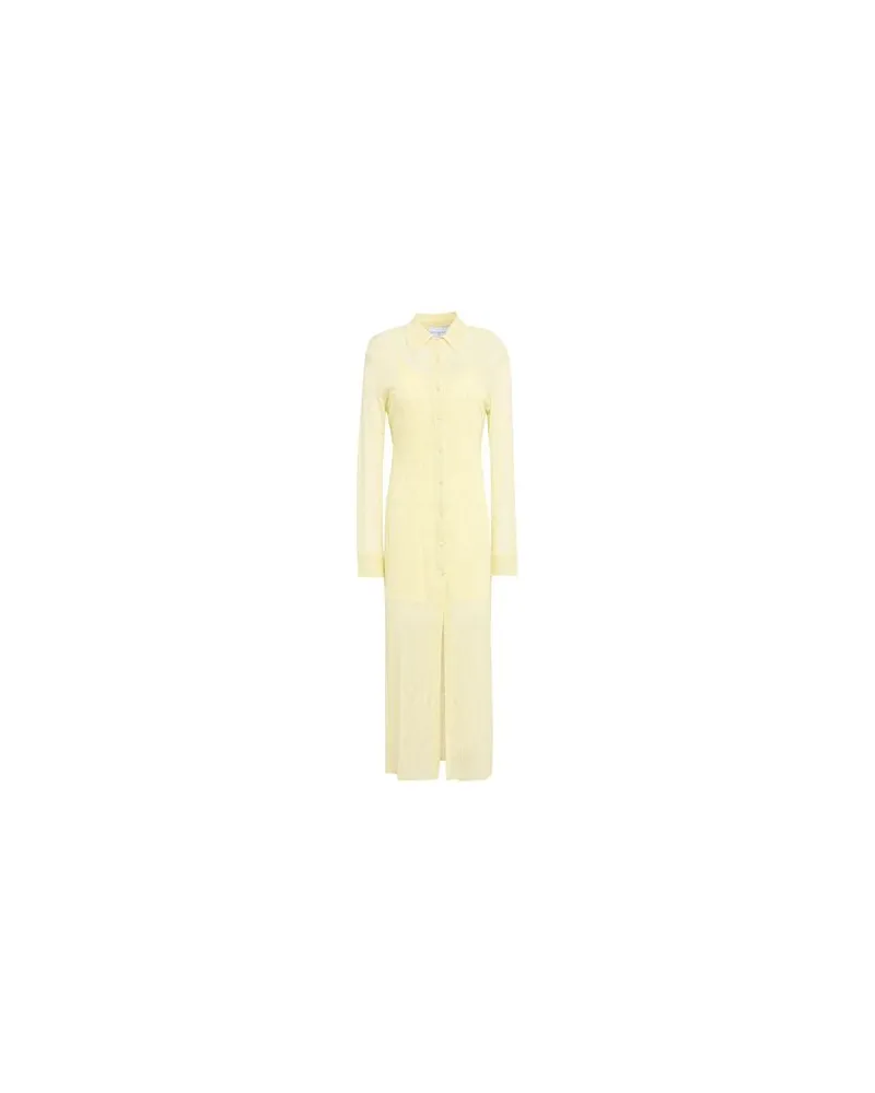 Isabelle Blanche KLEIDER - Midi-Kleiderauf YOOX.COM Limettengrün