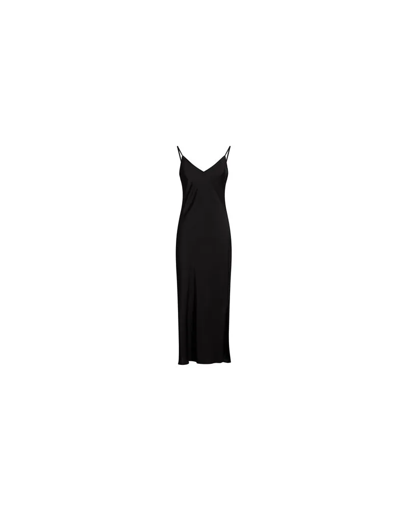 DKNY KLEIDER - Maxi-Kleiderauf YOOX.COM Schwarz