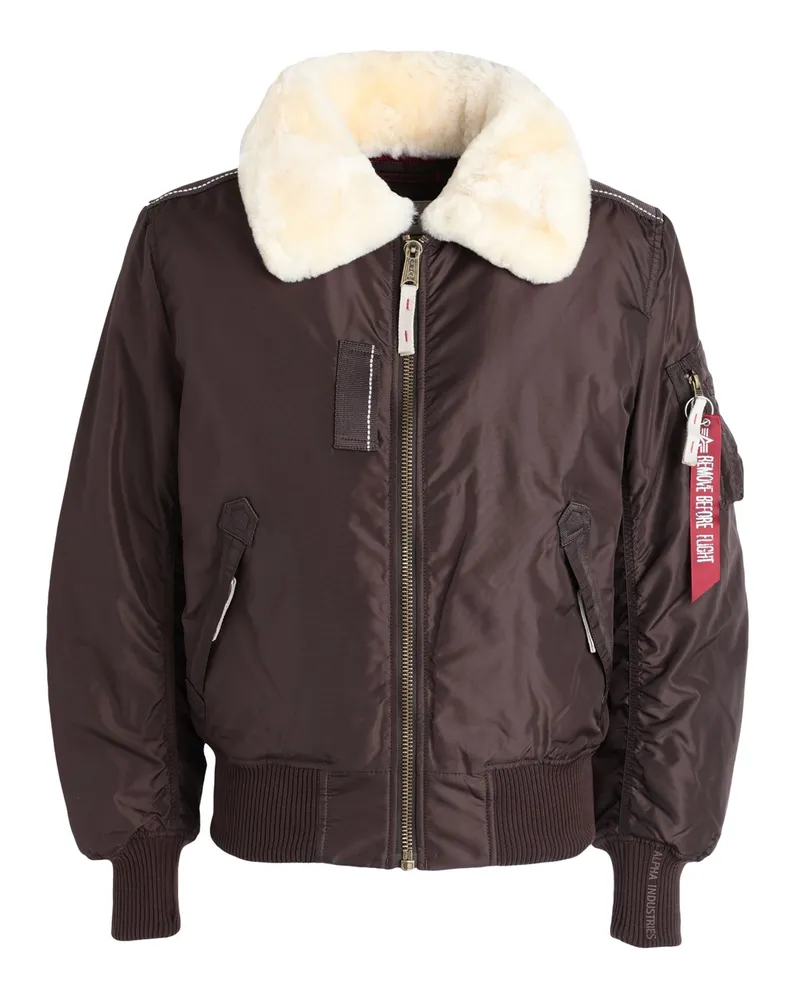 Alpha Industries Jacke & Anorak Mittelbraun