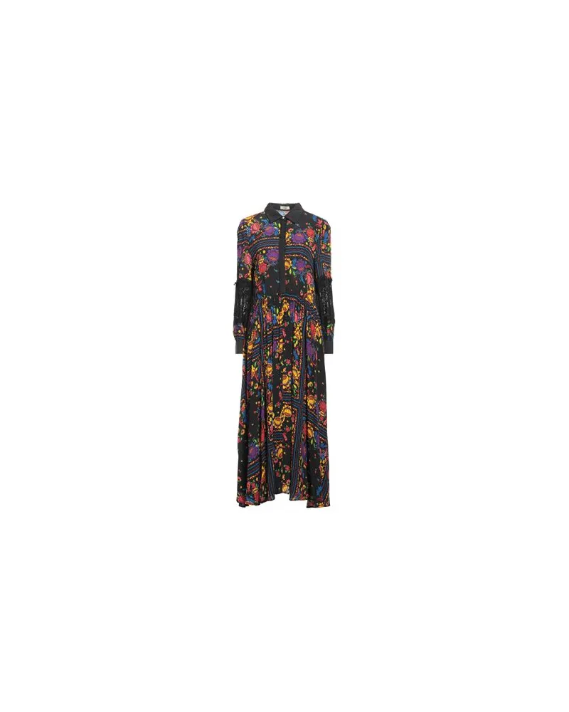 Fracomina COLLECTION - KLEIDER - Maxi-Kleiderauf YOOX.COM Schwarz