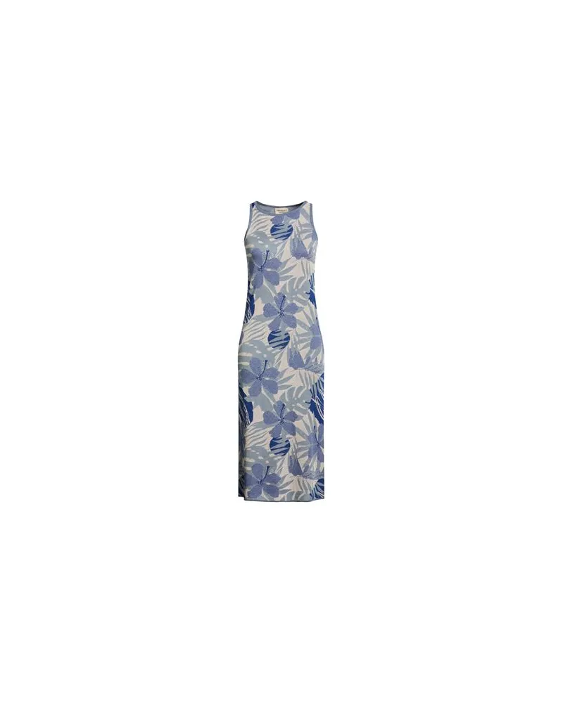 Alessia Santi KLEIDER - Midi-Kleiderauf YOOX.COM Taubenblau