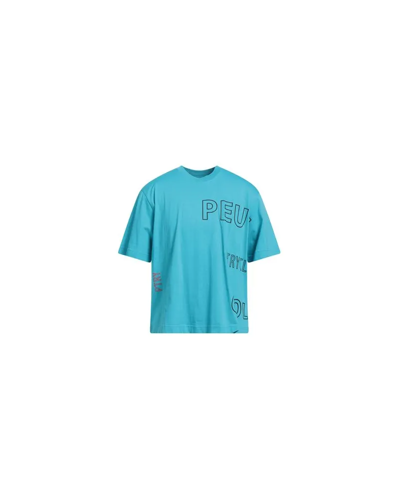 Peuterey TOPS - T-shirtsauf YOOX.COM Azurblau