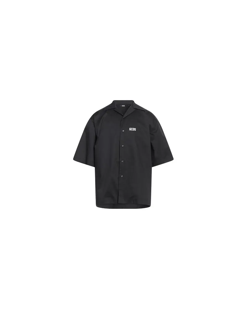 GCDS TOPS - Hemdenauf YOOX.COM Schwarz