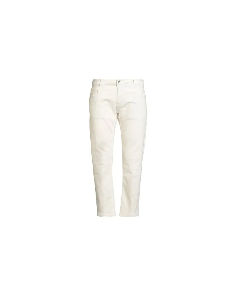 Eleventy HOSEN & RÖCKE - Jeanshosenauf YOOX.COM Elfenbein