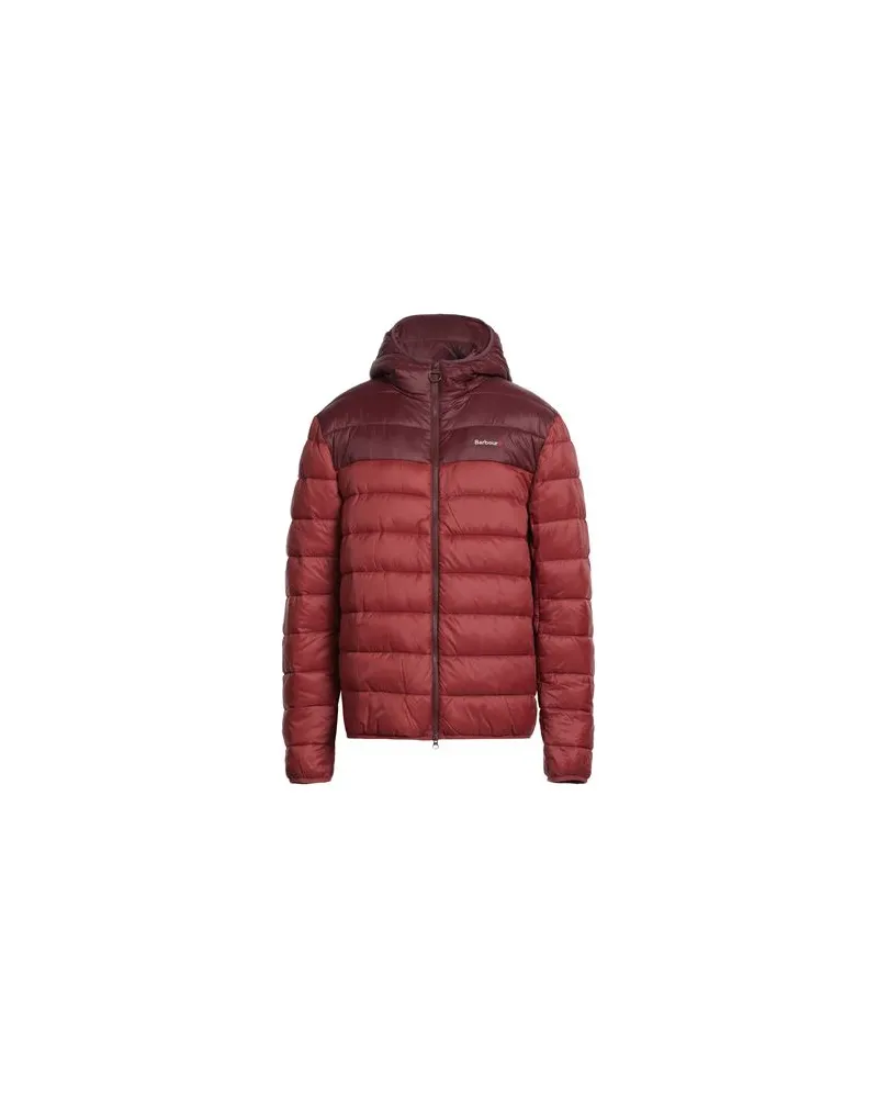Barbour JACKEN & MÄNTEL - Pufferjacken & Daunenjackenauf YOOX.COM Ziegelrot