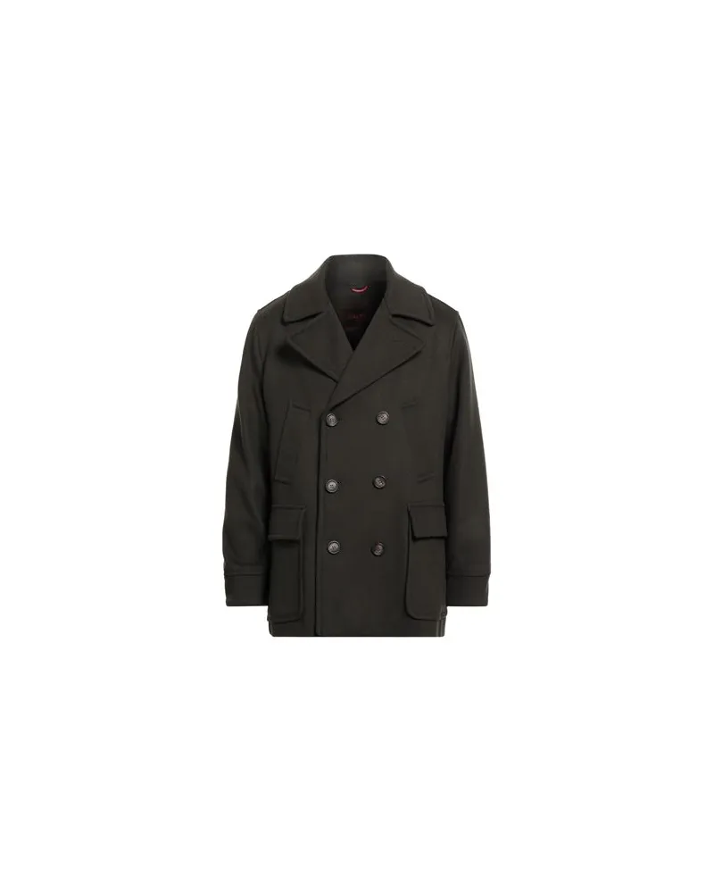 Paltò JACKEN & MÄNTEL - Mäntelauf YOOX.COM Militärgrün