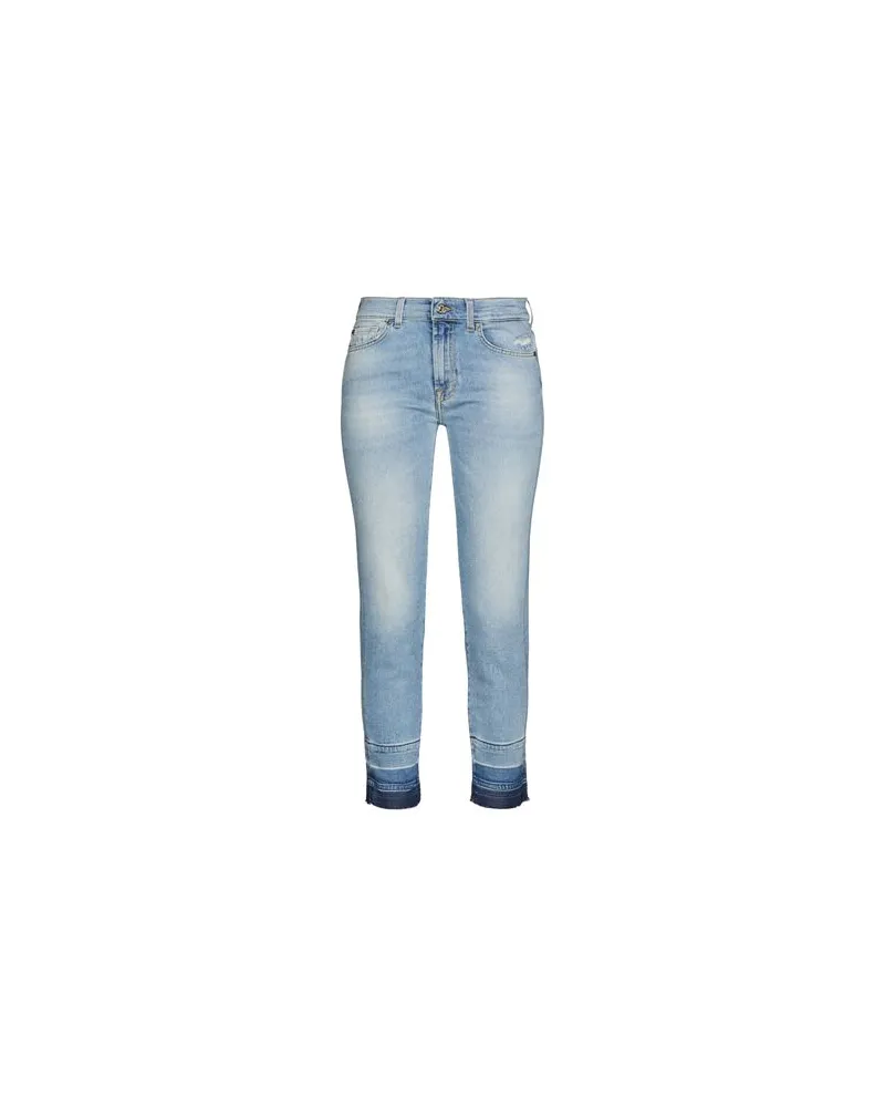 7 for all mankind HOSEN & RÖCKE - Jeanshosenauf YOOX.COM Blau