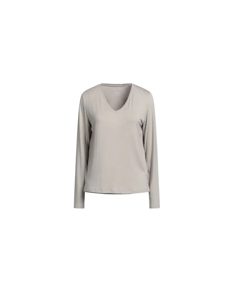 Majestic TOPS - T-shirtsauf YOOX.COM Salbeigrün